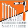 image:imageCARTMAN 238Piece Auto Repair Tool Set Socket Wrench Kit With Storage CaseOrange