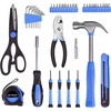 image:imageCARTMAN Complete Household Tool Set Orange Hand Kit With Storage CaseBlue