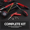 image:imageCARTMAN Complete Household Tool Set Orange Hand Kit With Storage CaseDark Red