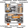 image:imageCARTMAN Complete Household Tool Set Orange Hand Kit With Storage CaseLight Orange