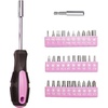 image:imageCARTMAN Complete Household Tool Set Orange Hand Kit With Storage CaseLight Pink