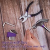 image:imageCARTMAN Complete Household Tool Set Orange Hand Kit With Storage CasePurple