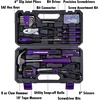 image:imageCARTMAN Complete Household Tool Set Orange Hand Kit With Storage CasePurpleBlack
