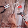 image:imageCARTMAN Complete Household Tool Set Orange Hand Kit With Storage CaseRed