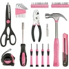image:imageCARTMAN Complete Household Tool Set Orange Hand Kit With Storage Casepink