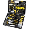 image:imageCARTMAN 218Piece Household Tool Set Yellow Home Repair Kit With Tool Case218 PC
