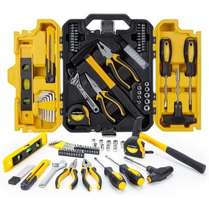 image:imageCARTMAN 218Piece Household Tool Set Yellow Home Repair Kit With Tool Case57 PC
