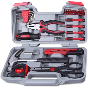 image:imageCARTMAN Complete Household Tool Set Orange Hand Kit With Storage CaseRed
